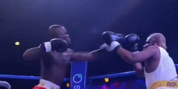 Portable’s Power Punch: A Second-Round TKO Triumph Over Speed Darlington at Lagos Celebrity Boxing Showdown