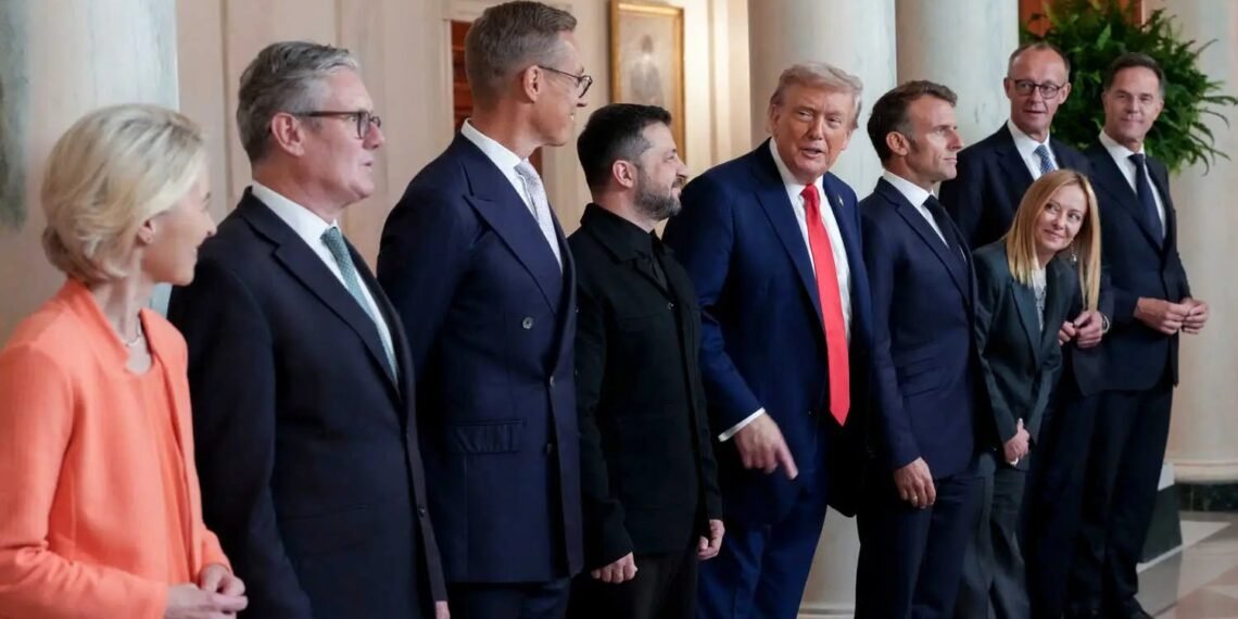 Trump Hosts Zelenskyy and European Leaders in High-Stakes Ukraine Peace Talks