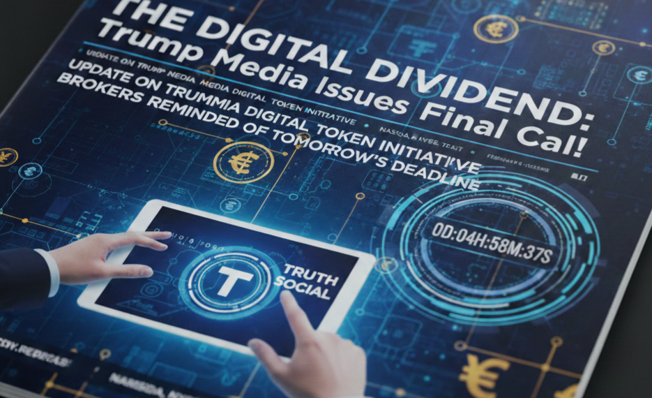 THE DIGITAL DIVIDEND: Trump Media Issues Final Call to Brokers for Token Distribution
