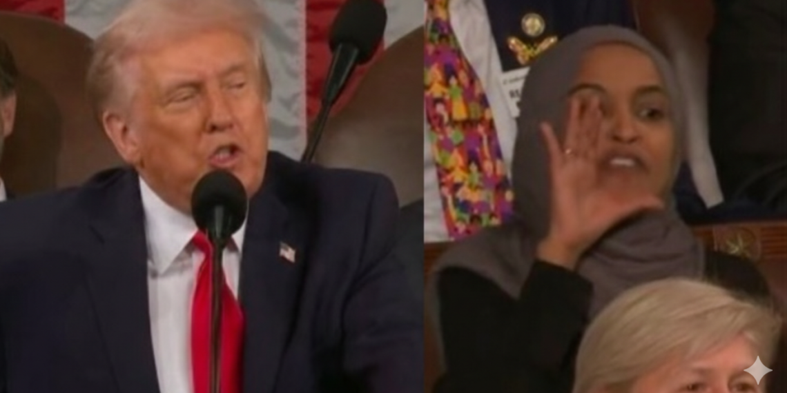 Tense Exchange Marks Trump’s State of the Union Address on Immigration