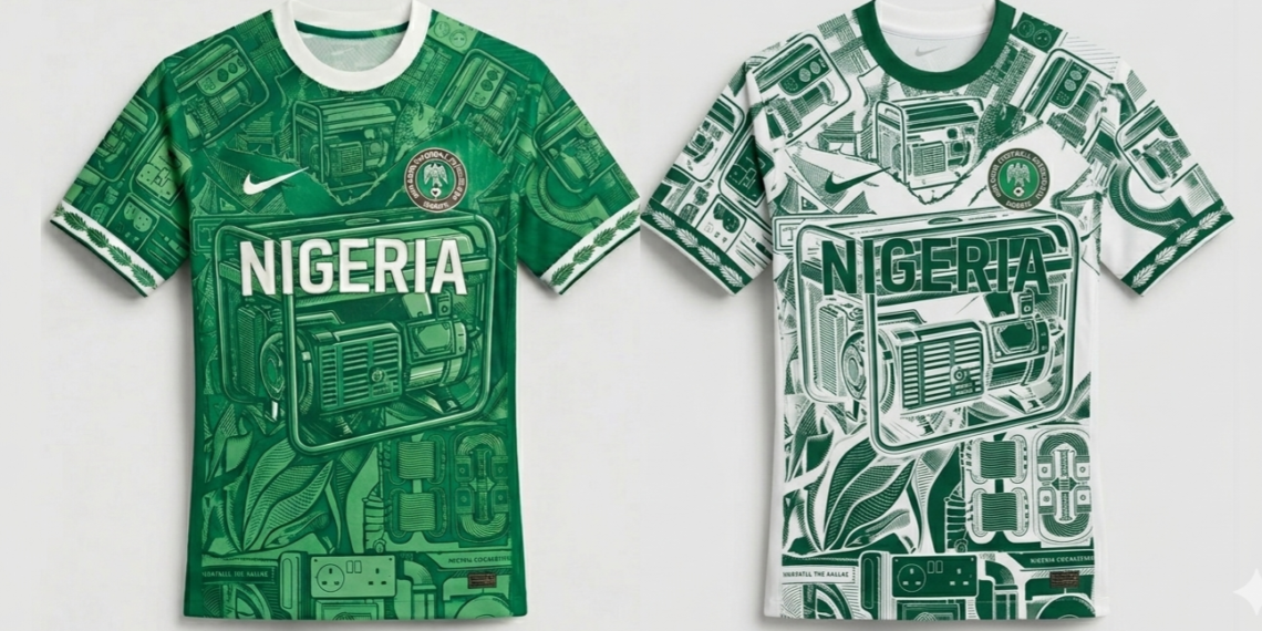 2026 WORLD CUP: NIGERIA UNVEILS SURPRISING SUPER EAGLES “POWERING THE NATION”NIKE KITS