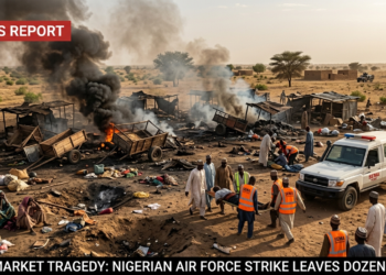 YOBE MARKET TRAGEDY: NIGERIAN AIR FORCE STRIKE LEAVES DOZENS DEAD IN INTELLIGENCE ERROR