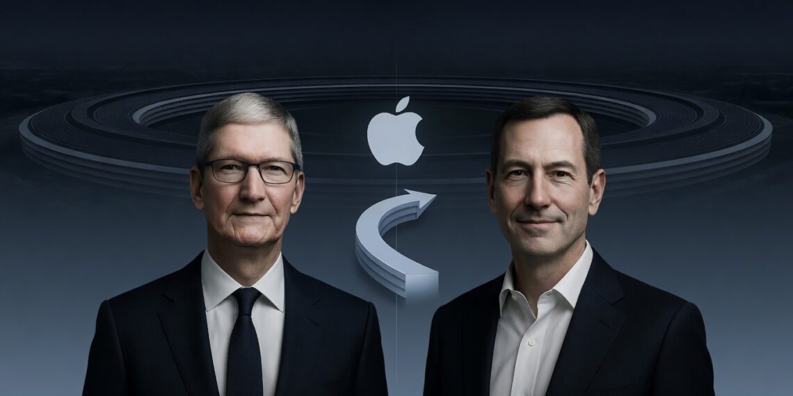 Apple Announces Orderly CEO Succession: Tim Cook to Step Down, John Ternus Named Next CEO